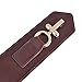 Talleffort Wide Metal Interlock Buckle Elastic Waist Belt For Women (Waist(26