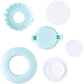We R Memory Keepers Button Press Puffy Sticker and Shaker Shape Kit, Fastners Buttons Arts Crafts Sewing Notion Paper Supplies Scrapbooking Stamping Journaling Printmaking DIY Office Home