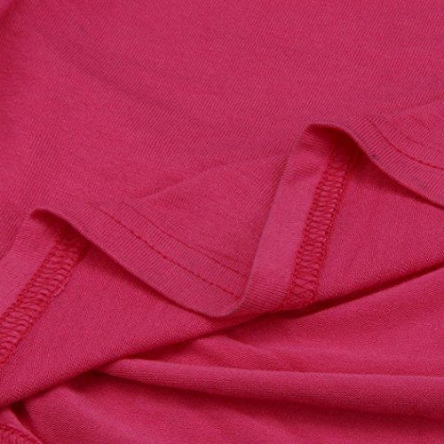 YANG-YI Fashion Women Hoodies Sweatshirts Casual Long Sleeve Hooded Gradient Color Shirt Blouse (M, Purple)