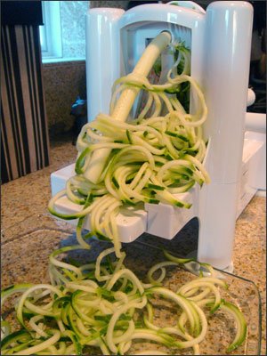 New and Essential Spiralizer Tri-Blade Spiral Vegetable Slicer