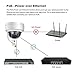 Hykamic Outdoor 4 Megapixels PoE Dome IP Security Camera-  IP66 Weatherproof, 2K HD (2.8mm Lens)