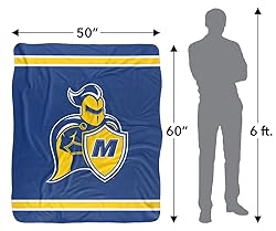 Madonna University Blanket, 50"x60" Primary Logo