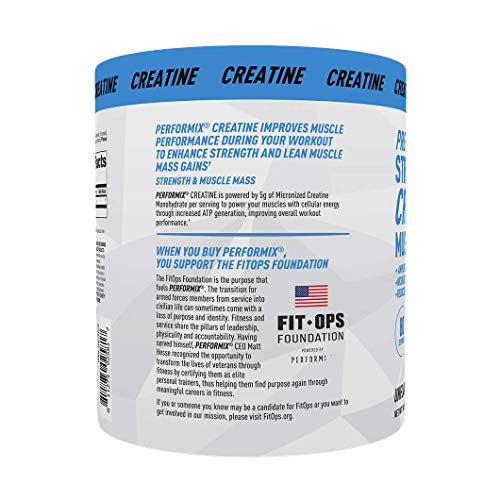 Performix Micronized Creatine Monohydrate 80 Servings (400g) for