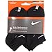 Nike Kids Performance Low Cut Socks - Black 6 Pairs Size 13C-3Y