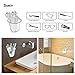 Sunlit Heavy Duty Power Lock Dual Suction Cup Toothbrush Holder - Alternative to Wall Mount Self Adhesive Caddy for Toothpaste, Razor, Makeup Brushes, Utensils. Bathroom Kitchen Accessories Organizer