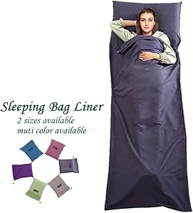 Sleeping Bag Liner Travel Camping Sheet Lightweight Hotel Compact Sleep Bag Sack