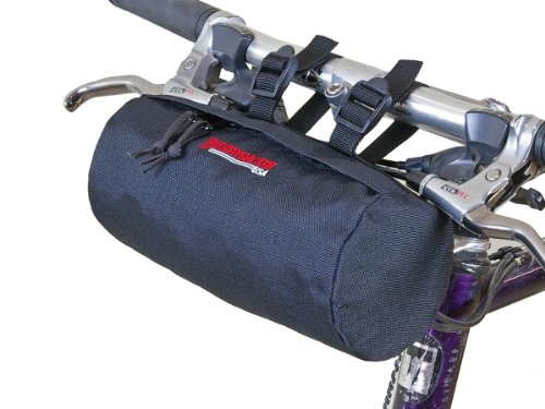 Bushwhacker Waco Black – Bicycle Handlebar & Seat Bag Cycling Pack Bike Cylinder Saddle Bag Frame Rear Front Accessories