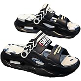 Hhhchpm Versatile Quick-Dry Sport Sandals & Slides for Men,Breathable, Orthopedics Non-Slip, Casual Perfect for Spring/Summer Daily Wear, Leisure, Beach, Pool, Water Sports, and Outdoor Activities