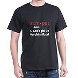 CafePress - God's Gift Trumpet - Dark T-Shirt