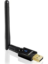 EDUP WiFi Adapter ac600Mbps Wireless USB Adapter 5.8GHz/2.4GHz Dual Band 600Mbps USB Adapter 2dBi External Antennas Supports Windows XP,Win Vista,Win 7,Win 8.1, Win 10,Mac OS X 10.6-10.13