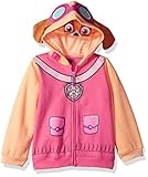 Paw Patrol Nickelodeon Toddler Girls Sky Hoodie, Pink, 4T