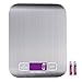 Digital Kitchen Scale Food Cooking Multifunction 0.04oz 1g to 11lb 5kg, Stainless Steel, 2 Batteries (included)