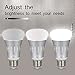 PUBMIND Smart Wifi LED Light Bulbs 7W 600Lumen 6000K Ultra Bright Color Changing Dimming Wireless Lighting No Hub Required Work with Amazon Alexa Echo Tap Dot and Google Home