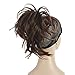Lydell Adjustable Messy Style Ponytail Hair Extension Synthetic Hair-Piece with Jaw Claw Amzing Shape For You #30 Auburn Medium reddish brownthumb 1