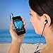 GOgroove AudiOHM iDX Noise Isolating Earbuds Style Headphones (Slate Black) with Hands-Free Microphone, Call/Music Control & Custom Fit Silicone Ear Gels