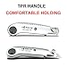 DOWELL Utility Knife Retractable Utility Knife Box Cutters Heavy Duty with 5PCS Extra Blades,Self Loading Blades Function,Knob On Top Can Withstand More Pressure