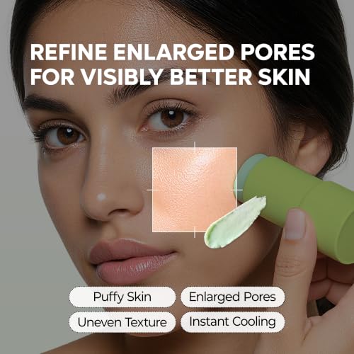 Dr.Melaxin Cactox Pore Relief Multi Balm Stick – Zinc PCA & ADENOSINE Cooling & De-Puffing Face Balm for Enlarged Pores & Puffy Skin, Pore Minimizing with Cactus Extract, Korean Skincare, 0.88 oz