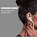 Halcent 2 Pack Premium Wired Earphones Noise Cancelling Earbuds Headphones with Remote & Mic In-Ear Headphones for iPhone, Samsung, iPad, iPod, Nokia, LG, HTC etc (White)