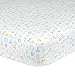 Gerber 100% Cotton Fitted Crib Sheet, Alphabet