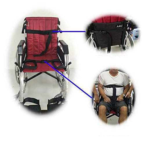 Frjjthchy Medical Lift Sling Stairs Patient Transfer Boards Belt Can Sitting and Lie Down with 2 Safe Belt