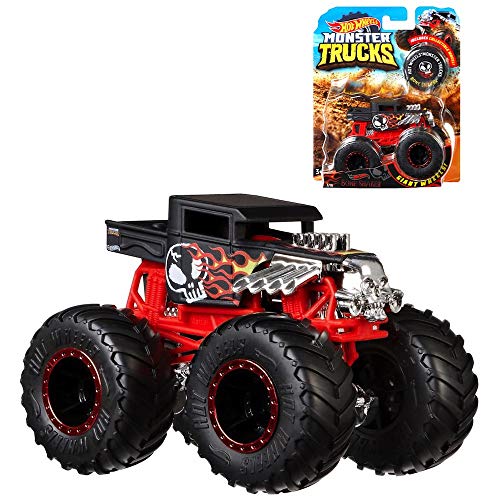 Bone Shaker Hot Wheels Monster Truck Giant Wheels with Collectible Wheel