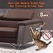 Anti Cat Scratching Deterrent Tape, Scratch Protection Tapes for Pet, Clear Double Sided Training Tape, How to Love Your Pet by Protect Your Upholstered Furniture is The Best Choice(Pins Free) (8PCS)