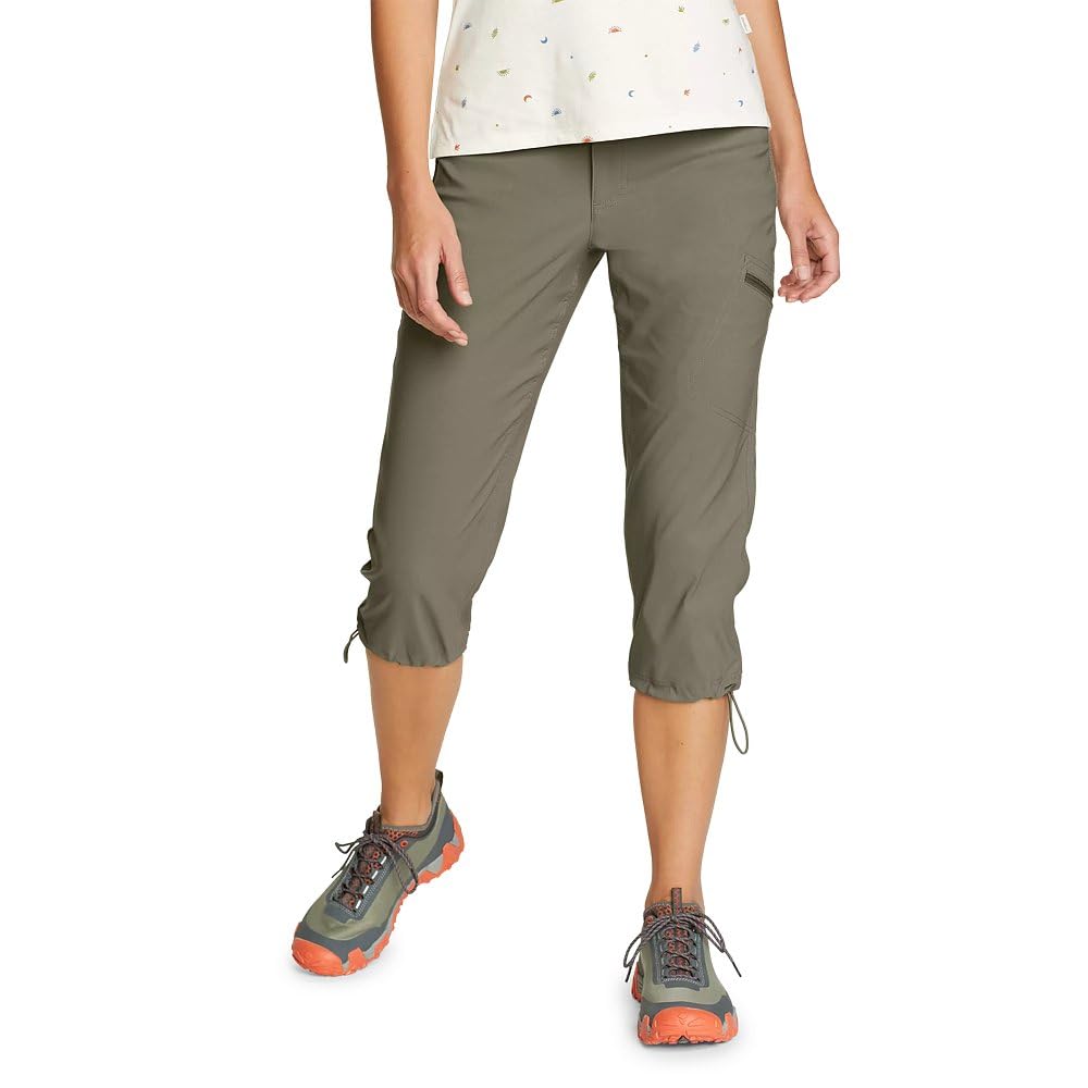 Eddie Bauer Women’s Rainier Capri, Sprig
