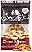 Bandit's Biscuits All Natural Healthy Grain Free Dog Treats Cheese Bacon 10oz Dog Cookies Made in The USA Only