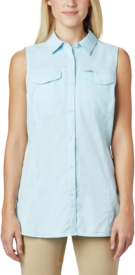 Columbia Women's Silver Ridge Lite Sleeveless Shirt Silver Ridgeâ¢ Lite Sleeveless: Amazon.co.uk 