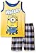 Despicable Me Little Boys' 2pc Top and Short Set, Yellow Tank, 6