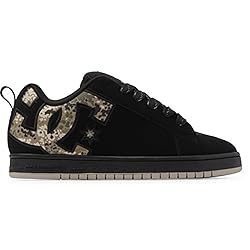 DC Men's Court Graffik SE Skate Shoe, Black, 10