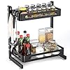 SOLEDI-Spice-Rack-Organiser-for-Countertop-Stainless-Steel-Kitchen-Countertop-Storage-Rack-Sturdy-and-Durable-Maximize-Kitchen-Space-Easy-to-Assemble-2-Tier SOLEDI Spice Rack Organiser for Countertop, Stainless Steel Kitchen Countertop Storage Rack, Sturdy and Durable…