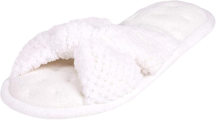 open toe slippers amazon
