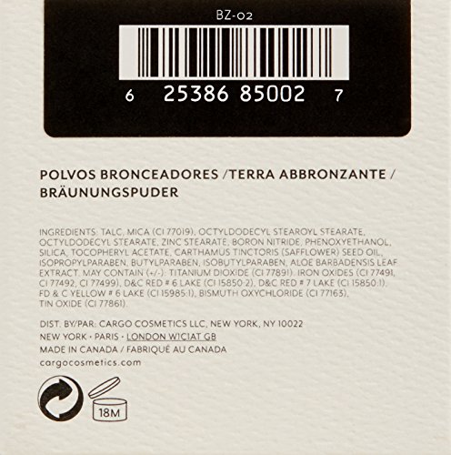 image for Cargo Cosmetics - Buildable Bronzing Powder, Contouring and Blendable,