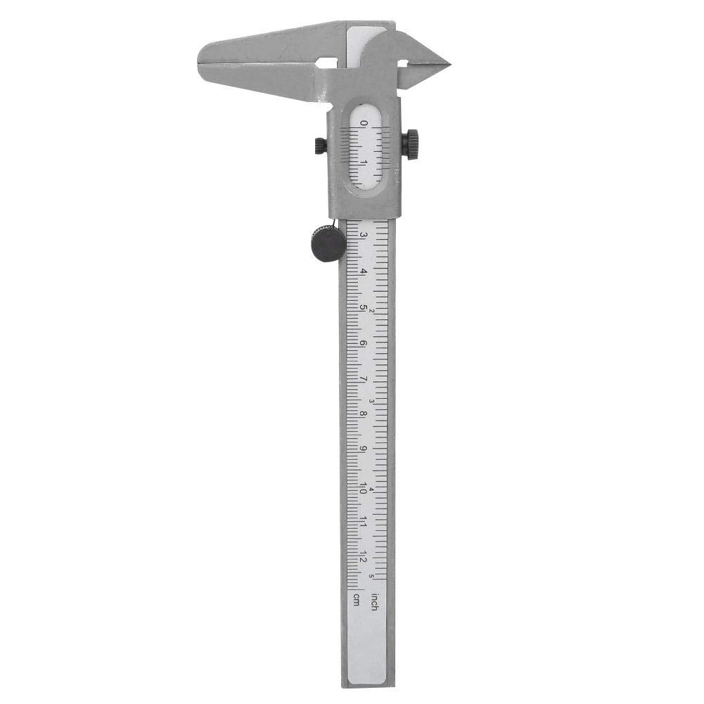 Vikye Vernier Caliper, 5 Inch, Metal, High Precision, Accurate Measurement, Inner & Outer Diameter, ±0.02 mm