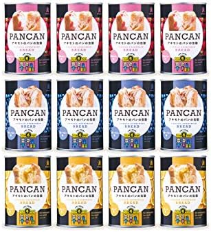 パン アキモト Pancan パンの缶詰め12缶セット ブルーベリー オレンジ ストロベリー 各4缶