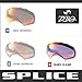 Zero Replacement Lenses For Oakley Splice Snow Goggle Ruby Clear