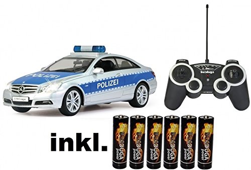 Busduga Rc Mercedes Benz E Klasse Polizei Auto Ferngesteuert Batterien Mit Polizei Sirene Blaulicht Und Sound 1 16 Inkl Autos Spielzeug Suenaacampo Com