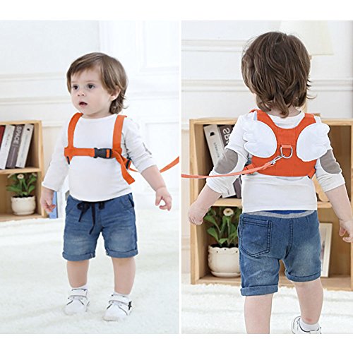 OFUN Toddler Harness Safety Leashes, Baby Leash for Walking, Anti Lost Wrist Link 2.5m, Walking Safety Harness for Kids, Toddler Leash Harness - Thumbnail 4
