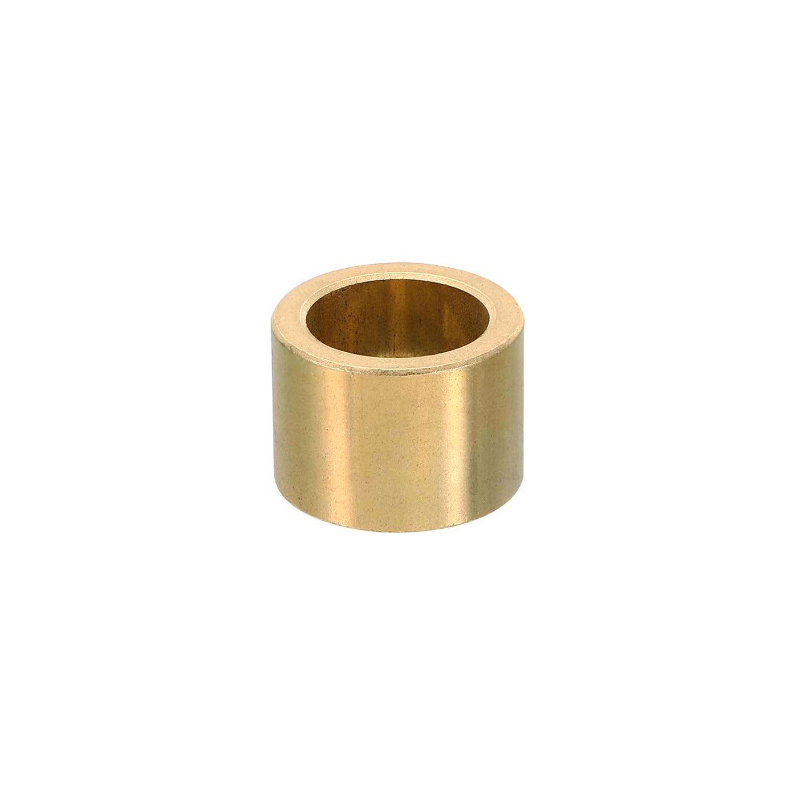 PATIKIL M18 Brass Spacers, 1 Pcs Metal Spacer Brass 18mm ID x 25mm OD x 18mm L Brass Spacers Screw Standoff for 5/7 Inch or M18 Screw