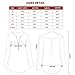 YaYa Bay Misses Long Sleeve Business Casual Tunic Tops for Plus Size Tall Women Work Elegant Clothing Black
