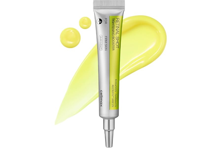 celimax The Vita A Retinal Shot Tightening Booster | 0.1% Retinal, 3% Matryxyl, High-Strength Retinoid for Anti-Aging, Pore M