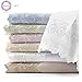 RENAURAA 600 Thread Count Cotton Rich, 4 Piece Sheet Set, 16