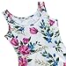 Herou Women Sleeveless Beach Casual Flared Floral Tank Dress (Large, Flower-38)