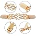LOCOLO Vintage Sweater Shawl Clips Cardigan Collar Clips Flowers Patterns for Women Girls (6) Gold, Silver