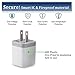 USB Wall Charger, Power Adapter STELECH 3-Pack (2.1Amp) Dual Port USB Charger Plug Box for iPhone X, 8, 8 Plus, 7, 7 Plus, 6, 6 Plus, 6S, 5S, iPad, iPod (White)