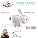 Tangle Pets BOPPITY THE BUNNY - The Detangling Wet Brush in a Plush, Great for Any Hair Type, Removable Plush, As Seen on Shark Tank