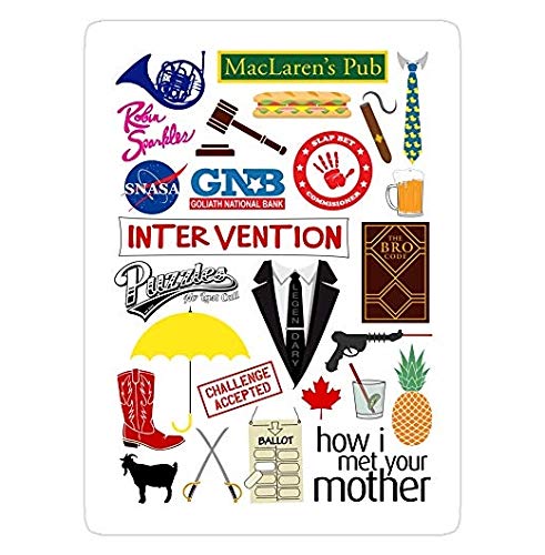 How I Met Your Mother Decal Sticker - Sticker Graphic - Auto, Wall, Laptop, Cell, Truck Sticker for Windows, Cars, Trucks at Amazon