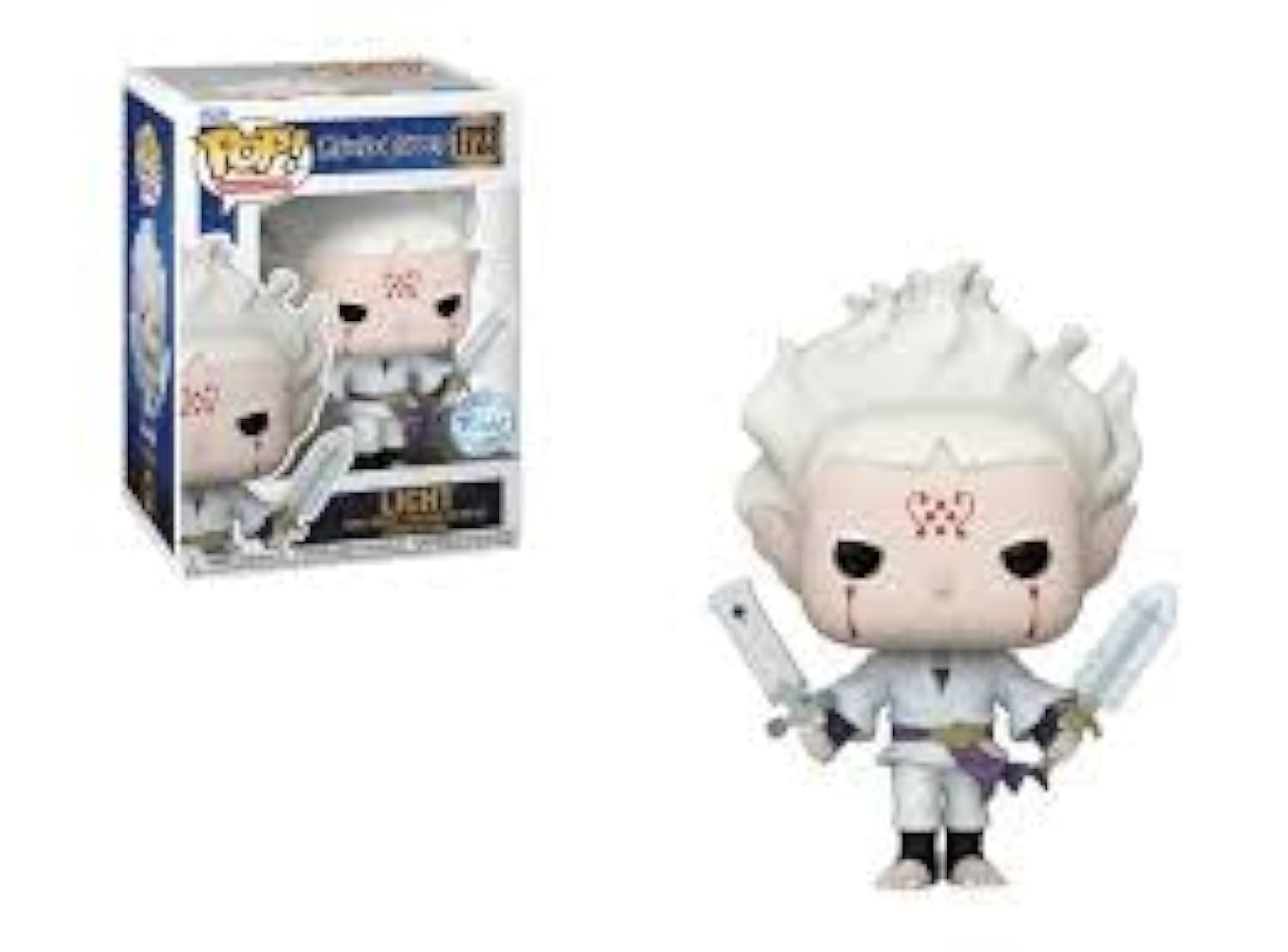 Funko Pop Animation Black Clover Licht with Swords Collectable Vinyl Figure
