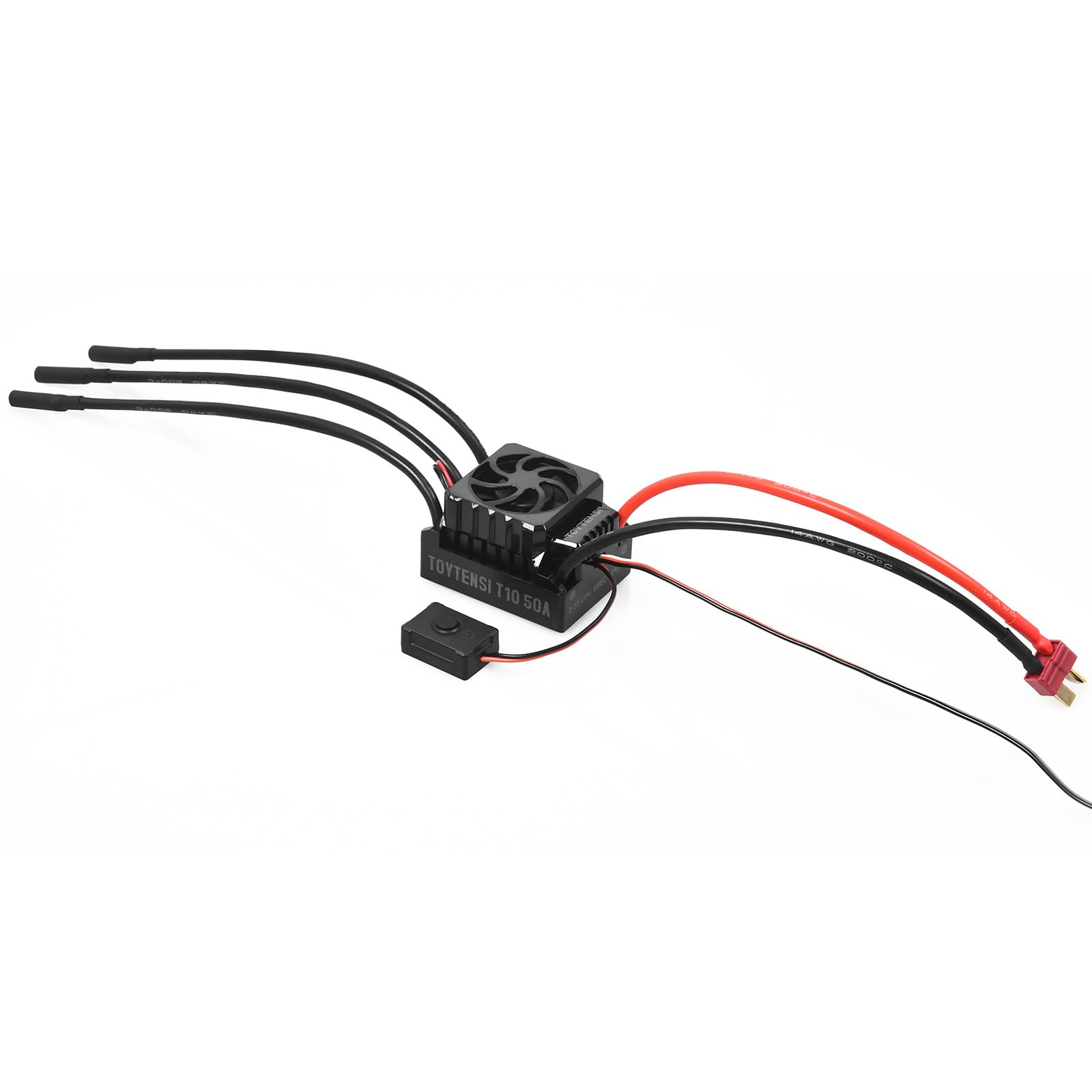 TOYTENSI 50A RC Car ESC 2-3S Sensorless Waterproof